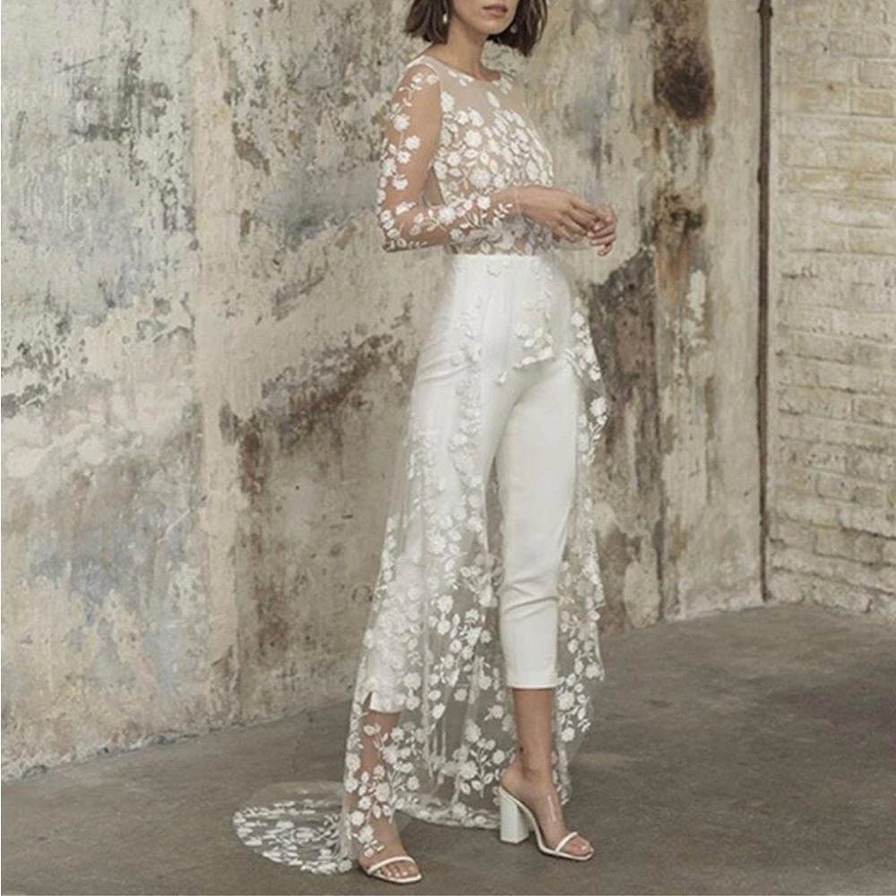 Petite Bridal Jumpsuit